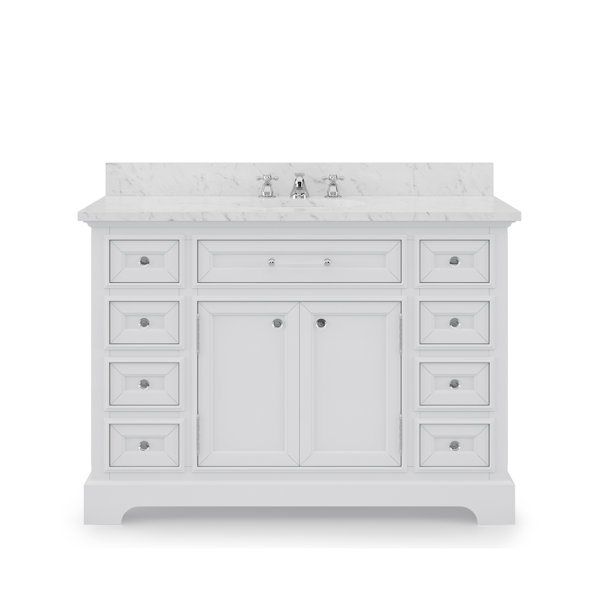 Water Creation Derby 48" Single Sink Bathroom Vanity Set & Reviews